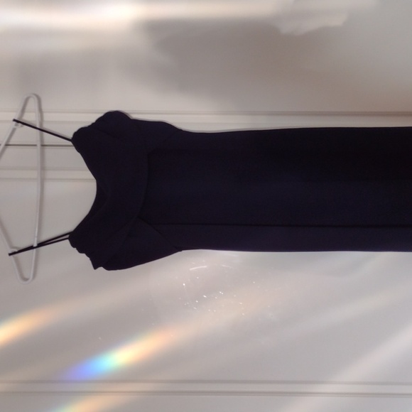 Jessica Navy full length dress - Picture 1 of 8